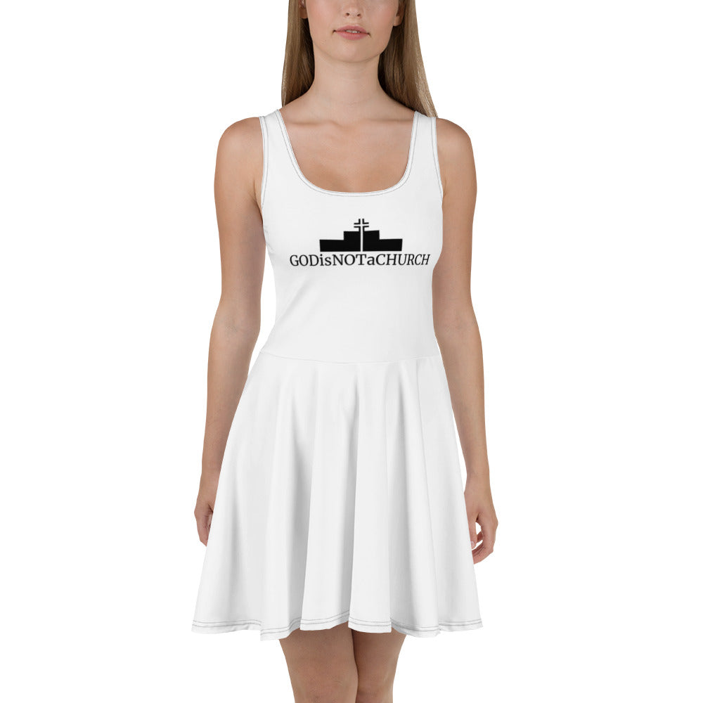 GODisNOTaCHURCH Skater Dress