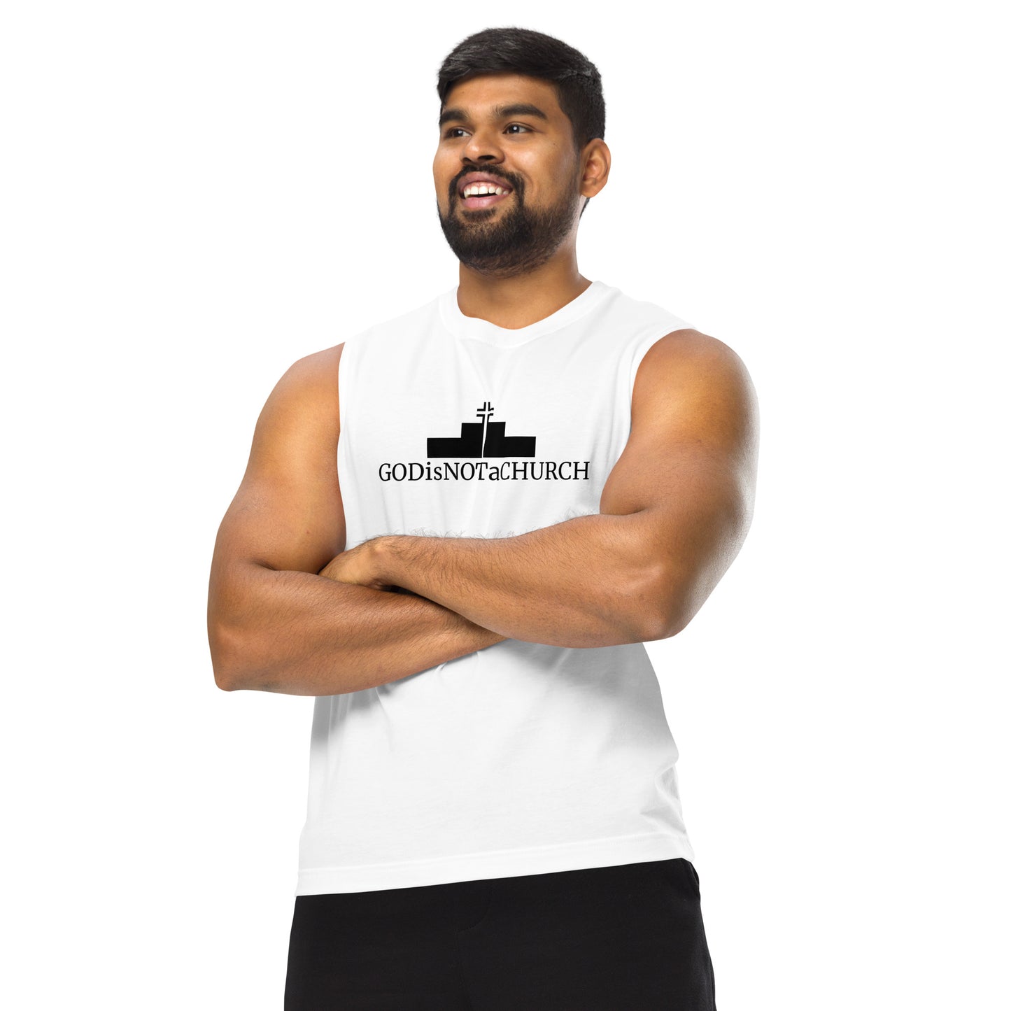 GODisNOTaCHURCH Unisex Muscle Shirt