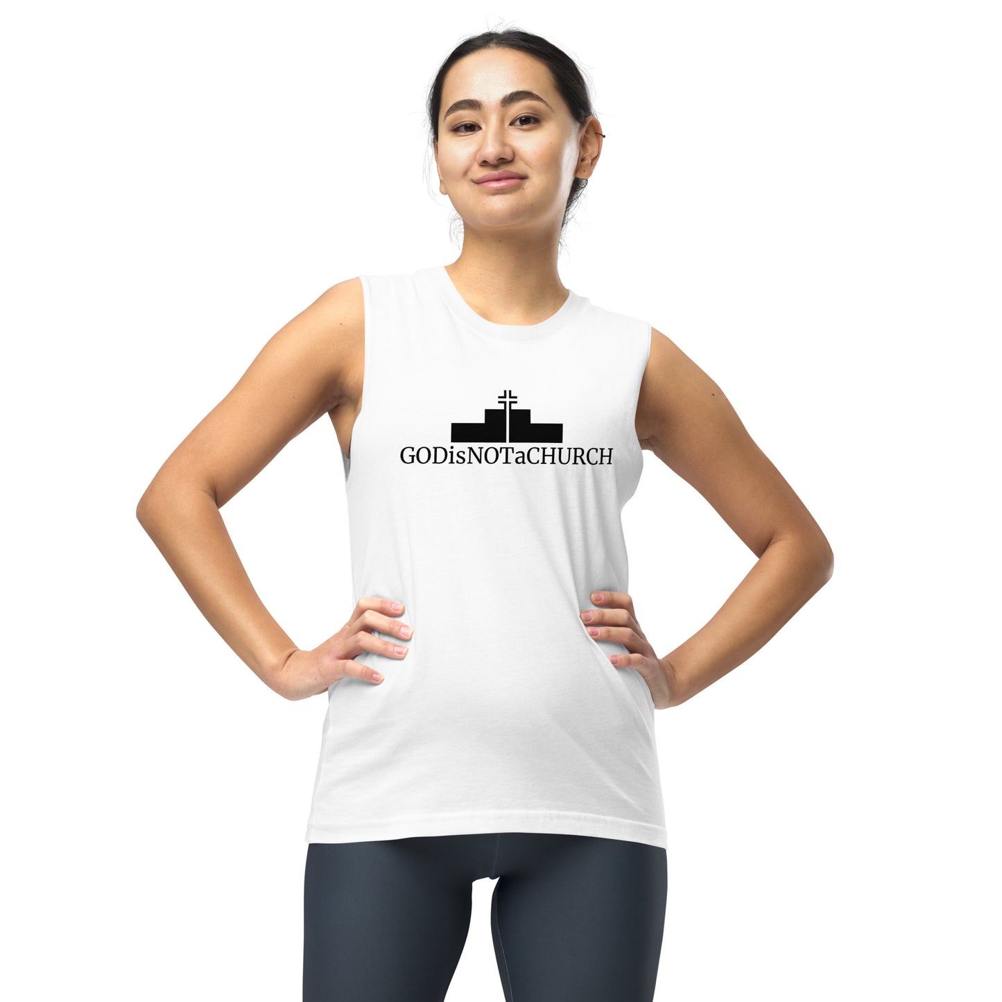 GODisNOTaCHURCH Unisex Muscle Shirt