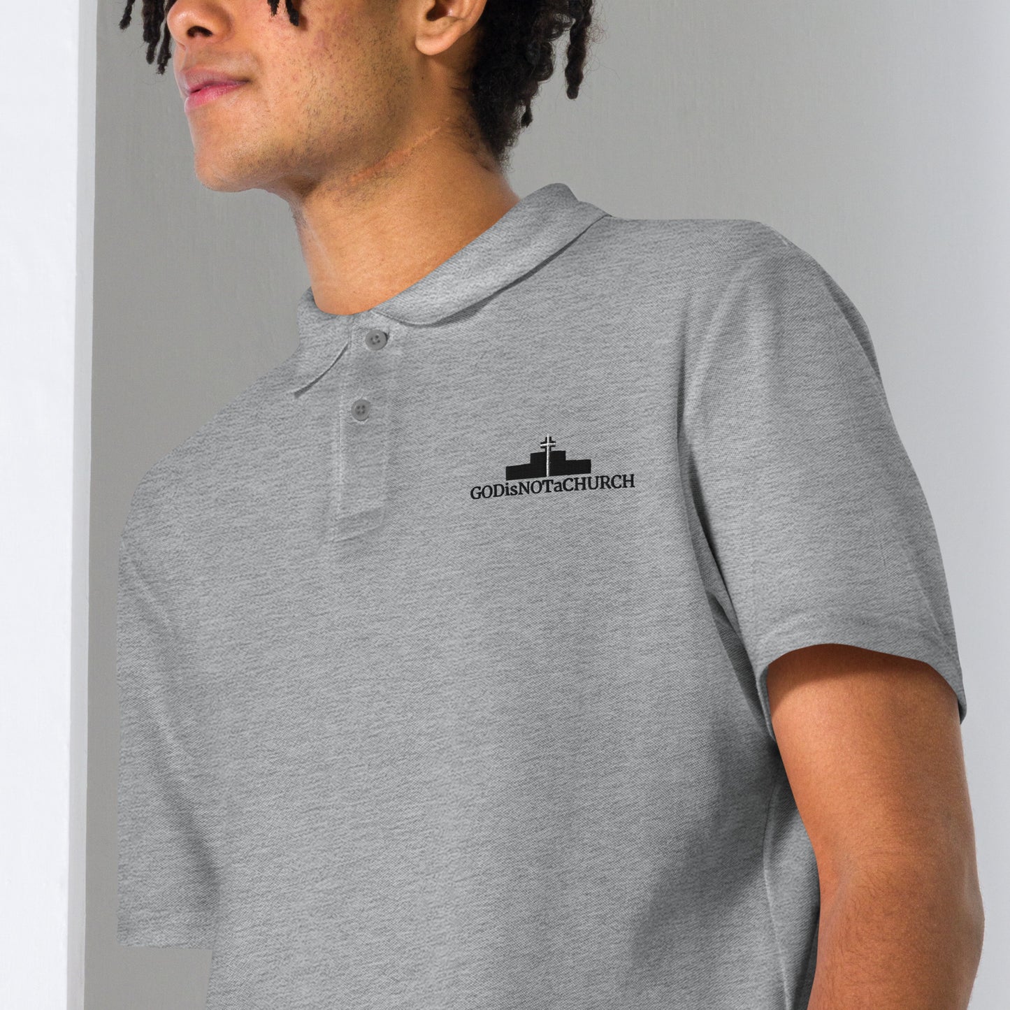 GODisNOTaCHURCH Unisex Polo Shirt