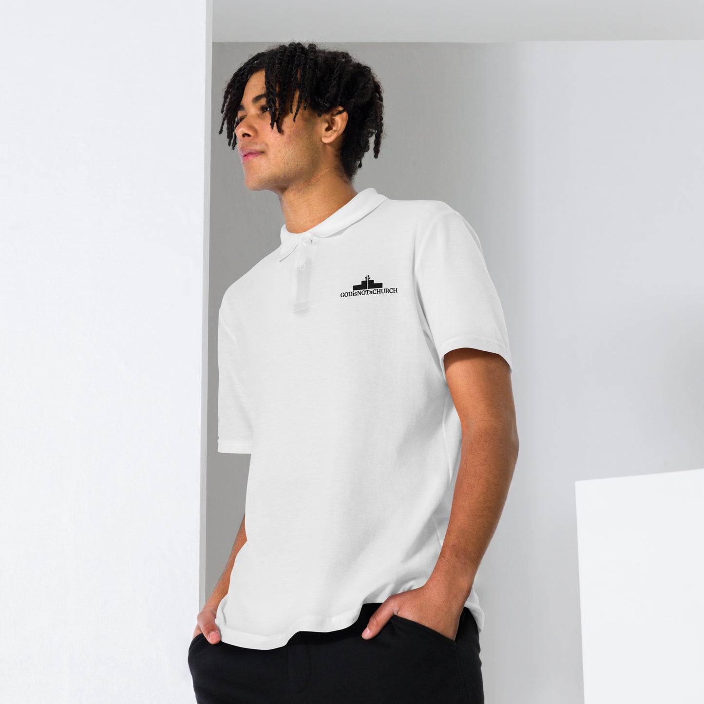 GODisNOTaCHURCH Unisex Polo Shirt